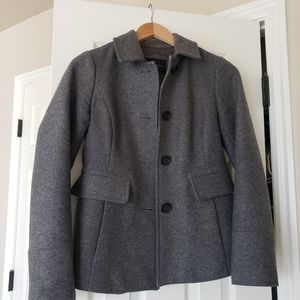 Banana Republic Gray Wool Coat XS